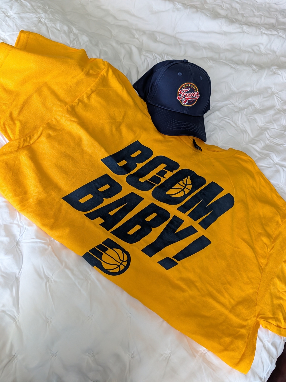 BOOM BABY! Indiana Fever and Pacers Lot